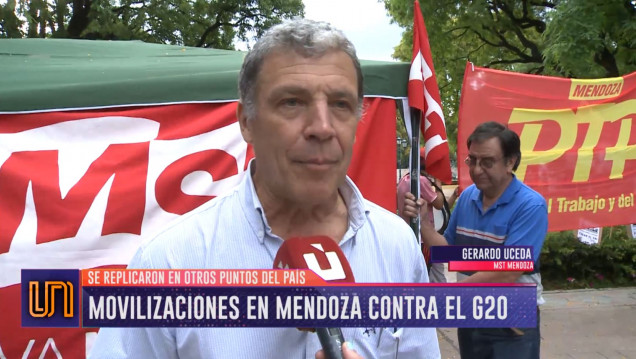 imagen Marchas en Mendoza contra el G20