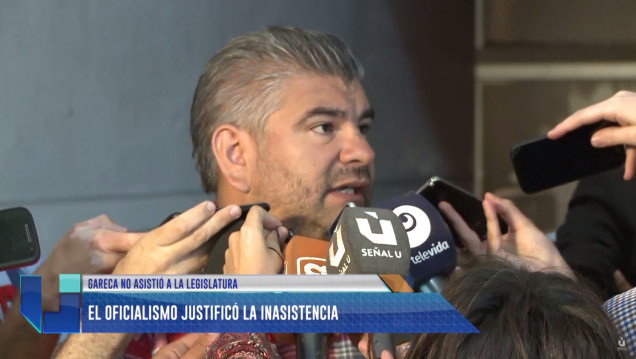 imagen Grúa vendimial: Gareca no asistió a la Legislatura