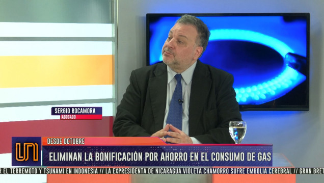 imagen Eliminan la bonificación por ahorro en el consumo de gas
