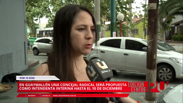 imagen Proponen a una concejala radical como intendenta interina de Guaymallén