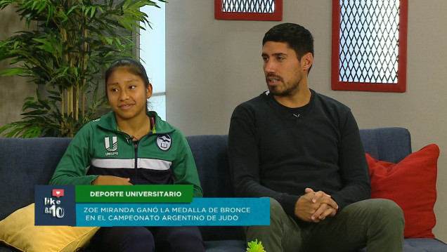 imagen Una mendocina ganó la medalla de bronce en el Torneo Nacional de Judo 