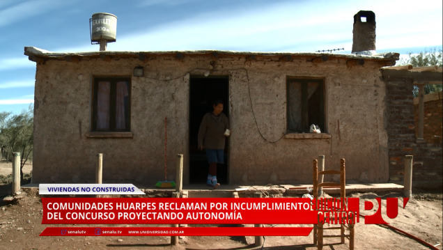 imagen Comunidades huarpes reclaman viviendas prometidas en el 2011
