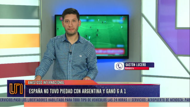 imagen España ganó por goleada