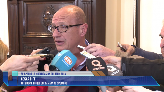 imagen Se aprobó la modificación del ítem aula