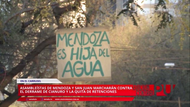 imagen Marcha contra el derrame de cianuro ocurrido en Jachal