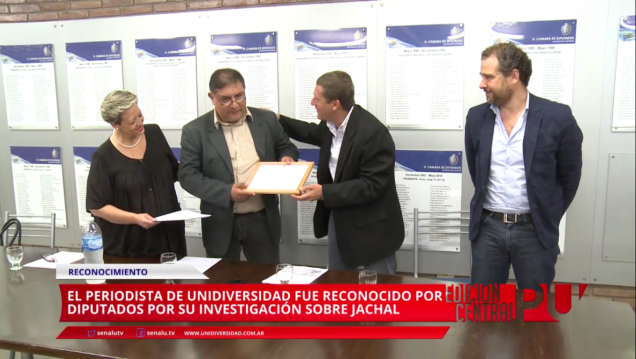 imagen Reconocen a Jorge Rojas por investigación del derrame en San Juan