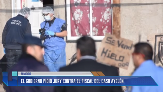 imagen El gobierno pidió jury contra el fiscal del caso Ayelén