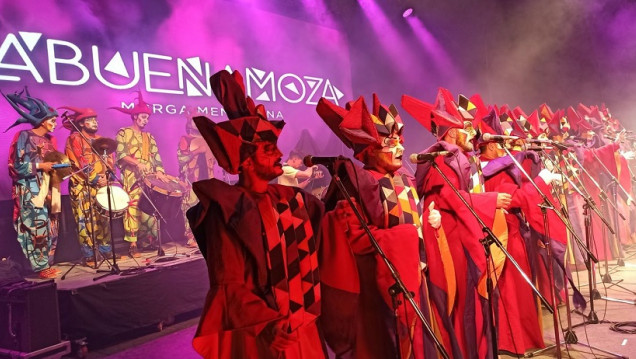imagen La Buena Moza lleva su murga "Demente" al Teatro Imperial