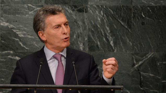 imagen Macri debutó en la ONU