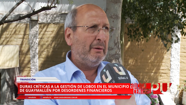 imagen Fuerte criticas a la gestión de Guaymallén