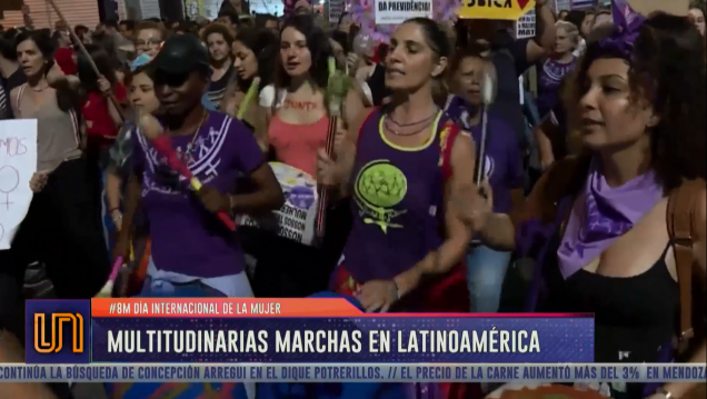imagen El 8M se visibilizó con marchas multitudinarias en todo el mundo