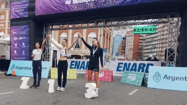 imagen Renata Zanatta, la deportista de la UNCUYO que logró el récord argentino de Marcha Atlética U18