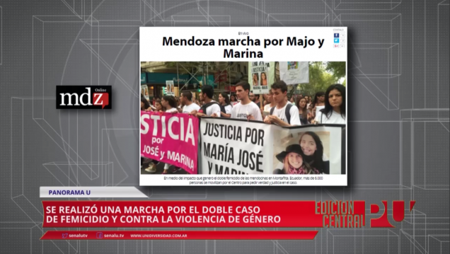 imagen Marcha por el doble femicidio en ecuador