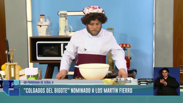 imagen "Colgado del Bigote" nominado a los Martin Fierro Federales