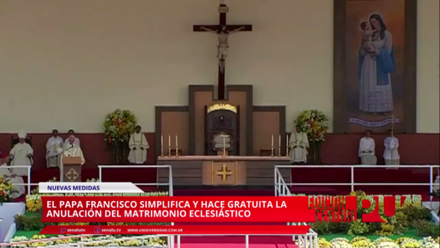 imagen Francisco busca gratuidad en la anulación del matrimonio