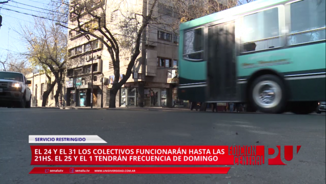 imagen ¿Cómo será la frecuencia de los micros en las fiestas?