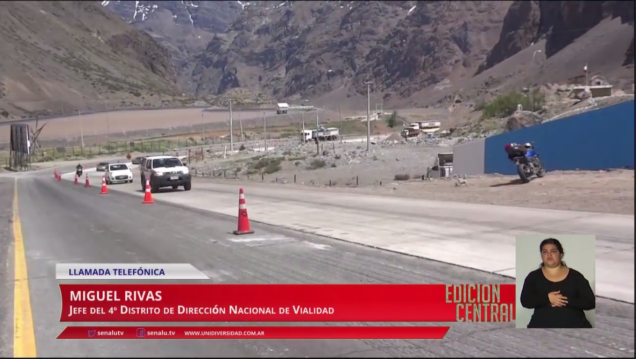 imagen Gente paralizada en el paso internacional Argentina-Chile