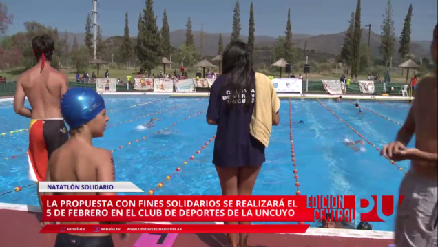 imagen Natatlón Solidario en la UNCuyo