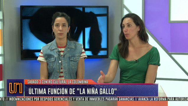imagen Última función de "La niña gallo"