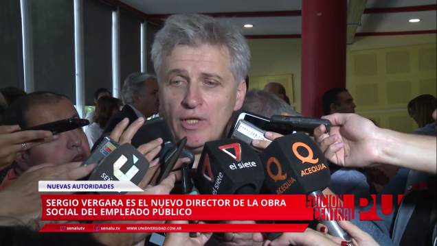 imagen Sergio Vergara es el nuevo director de la OSEP