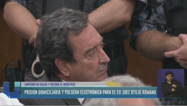 imagen Otilio Romano: empeoró su salud y cumplirá con prisión domiciliaria 