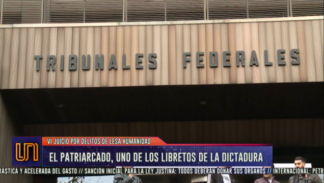 imagen Sexto juicio de lesa humanidad: alegarán violencia de género 