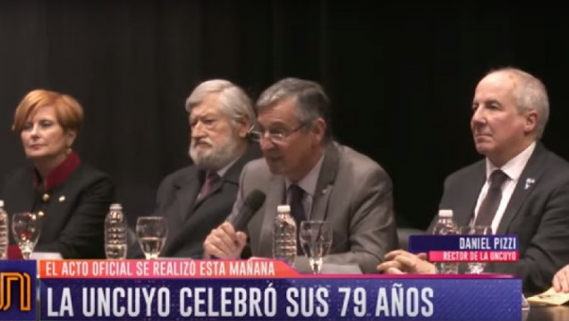 imagen La UNCUYO celebró sus 79 años
