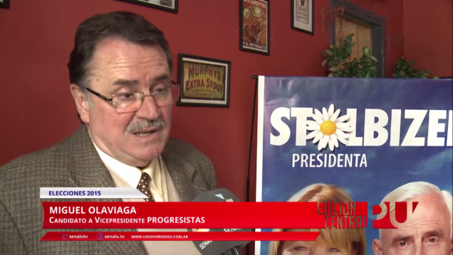 imagen El vice de Stolbilzer, de campaña por Mendoza