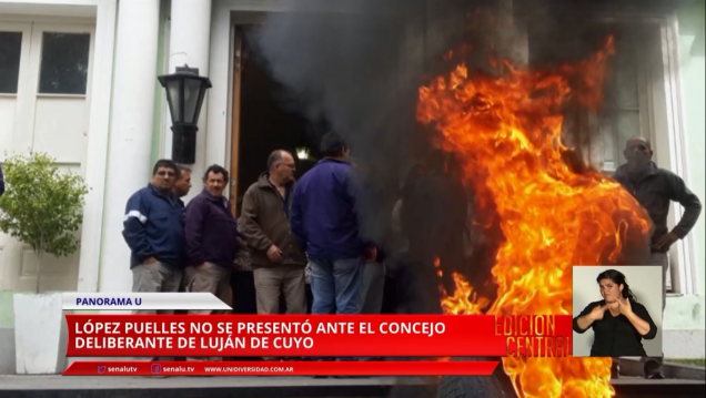 imagen López Puelles no se presentó ante el Concejo Deliberante