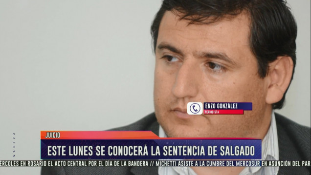 imagen Hoy se conoce la sentencia de Salgado 
