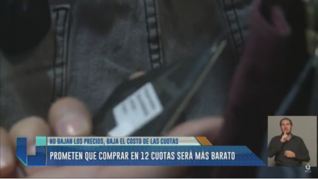 imagen Prometen que comprar en 12 cuotas será mas barato