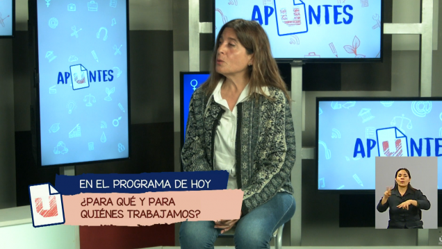 imagen ¿Para qué y para quiénes trabajamos?