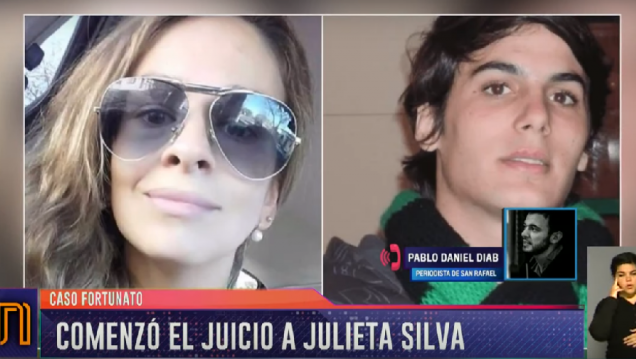 imagen Caso Fortunato: comenzó el juicio contra Julieta Silva