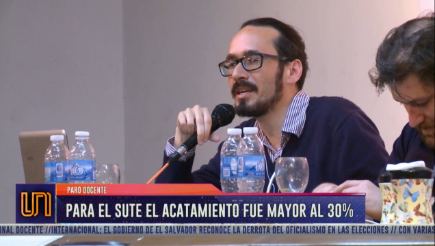 imagen La DGE y el SUTE disienten respecto del acatamiento al paro