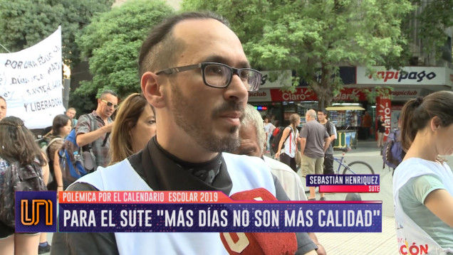 imagen SUTE: "La calidad educativa no se arregla con más días"