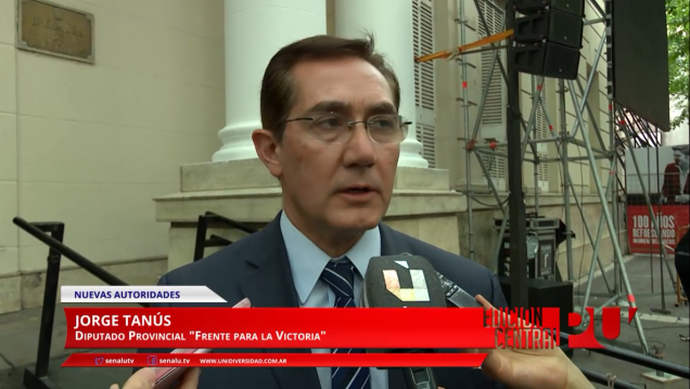 imagen Asumió Cornejo: Jorge Tanús se expresó