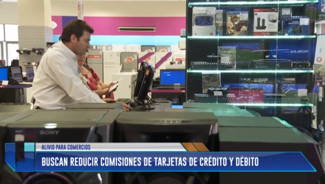 imagen Buscan reducir comisiones de tarjetas de crédito y débito