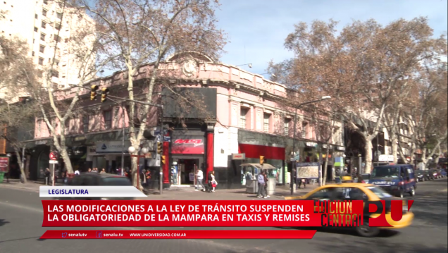 imagen Suspenden obligatoriedad de mampara de taxis y remises