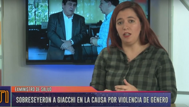 imagen Sobreseyeron a Giacchi en la causa por violencia de género