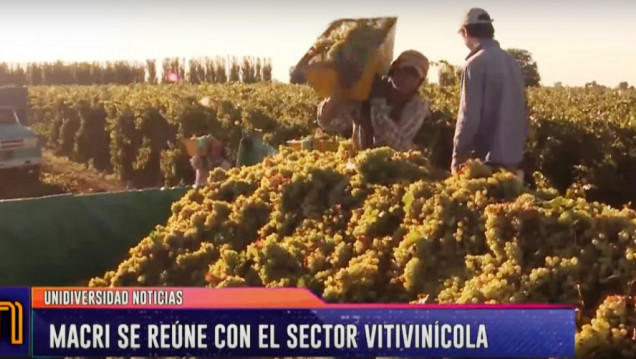 imagen Obligada reunión de Macri con los bodegueros por la suba del dólar
