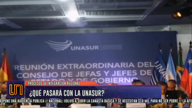 imagen ¿Qué pasará con la Unasur?