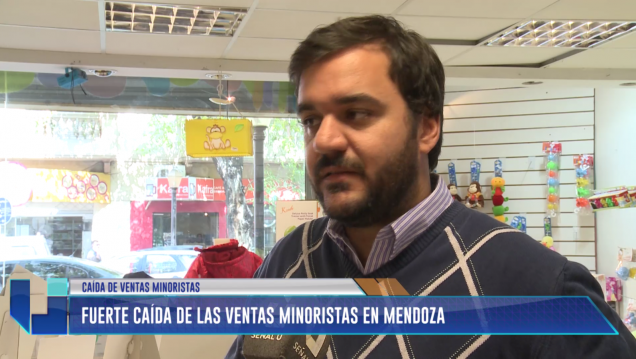 imagen Caída de las ventas minoristas en Mendoza