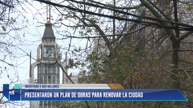 imagen Presentaron un plan de obras para renovar la ciudad