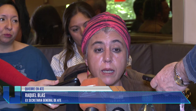 imagen Quiebres en ATE: Blas respondió a la denuncia de Macho