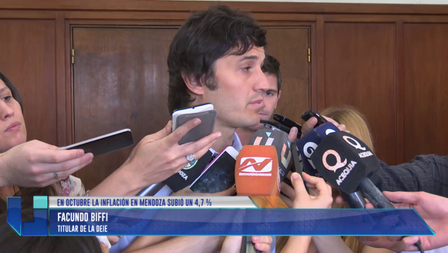 imagen En Octubre la inflación en Mendoza subió un 4,7%