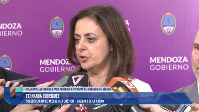 imagen Violencia de género: Se entregaron 20 pulseras electrónicas