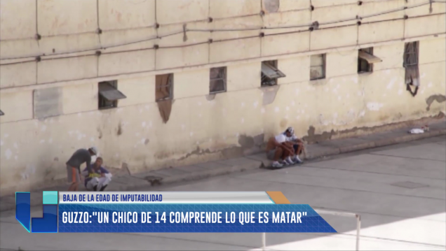 imagen Guzzo: "Un chico de 14 comprende lo que es matar"