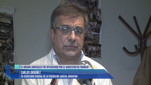 imagen El gremio de Judiciales fue intervenido por el Ministerio de Trabajo