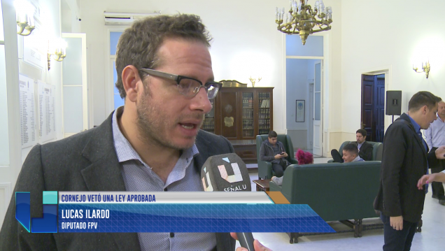 imagen Cornejo vetó una ley de tránsito y Lucas Ilardo lo trató de autoritario