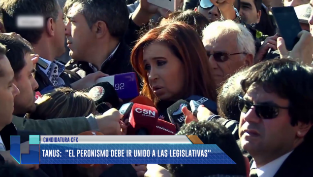 imagen Tanus: "El Peronismo debe ir unido a las legislativas"